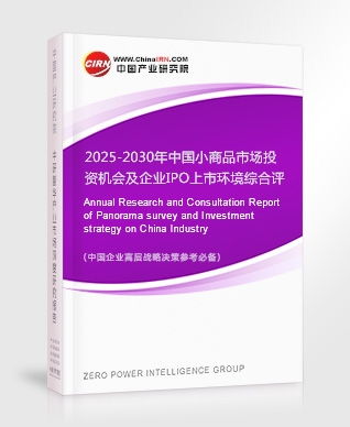 2025-2030年中國小商品市場投資機(jī)會及企業(yè)IPO上市環(huán)境綜合評估報告